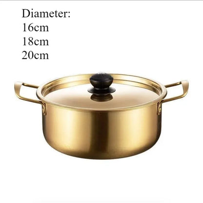 Pot de nouilles ramen coréennes à chauffage rapide