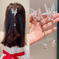 2pcs sliver Tassel