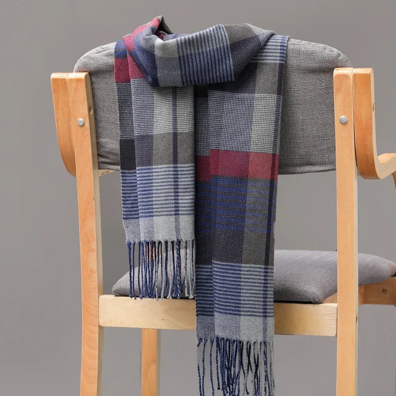 Unisex Cashmere Pashmina Scarf – Long Thick Warm Winter Shawl Wrap