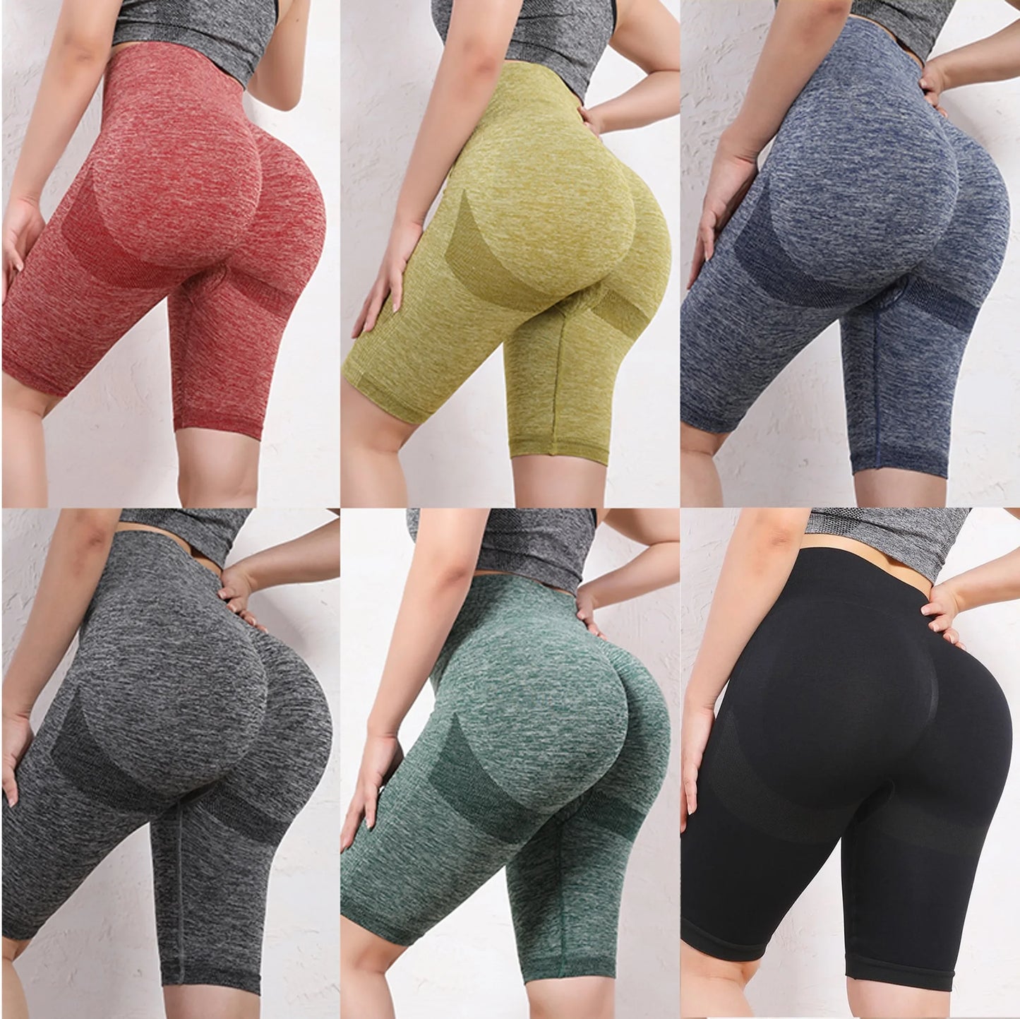 Women's High Waist Tummy Control Elastic Gym Workout Legging