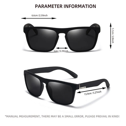 Men's Heat Wave UV400 Vintage Square Sunglasses