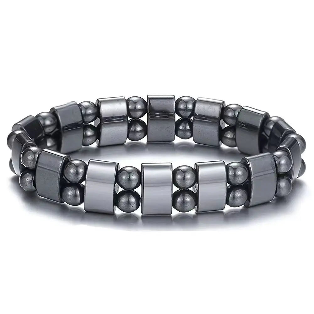 Women's Beaded Elastic Weight Loss Magnetic Healing Bracelet