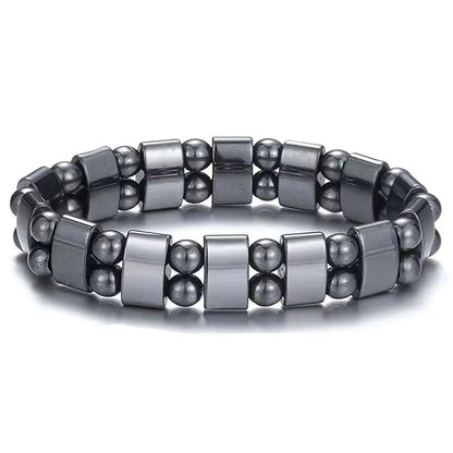 Women's Beaded Elastic Weight Loss Magnetic Healing Bracelet