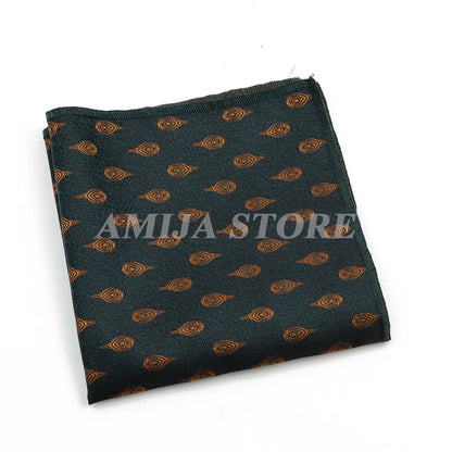 Men’s Floral Pocket Square – Premium Printed Handkerchief