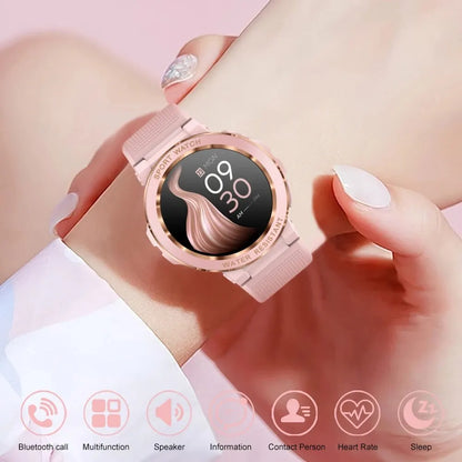 Women Waterproof Bluetooth Call IP68 Smartwatch