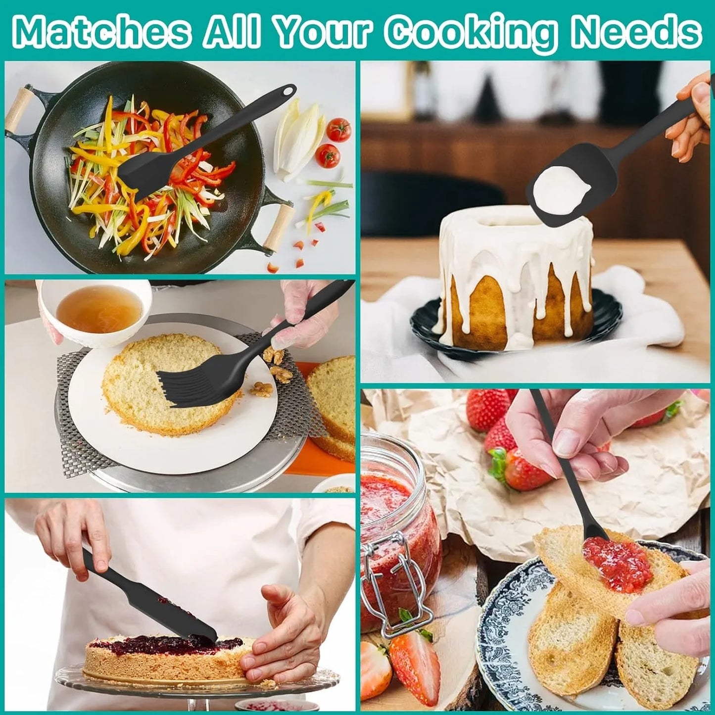 9-teiliges Antihaft-Kochgeschirrset