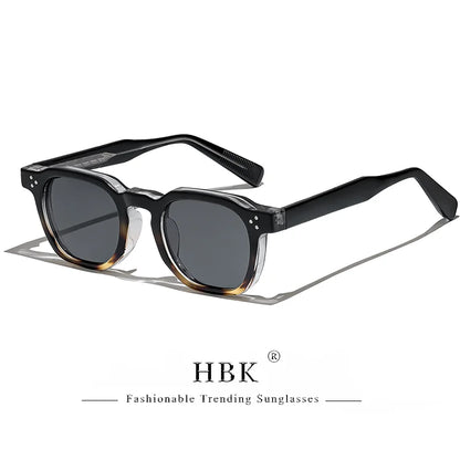 Unisex Retro Square Punk Sunglasses