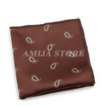Men’s Floral Pocket Square – Premium Printed Handkerchief