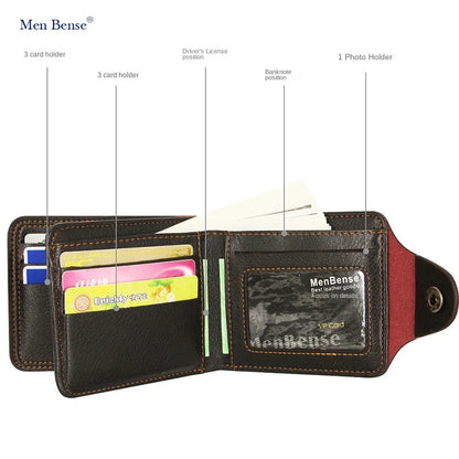 New Slim Design Cartoon-inspired Men's Wallet