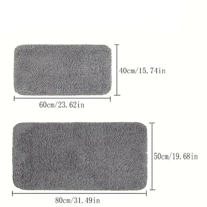 Anti-Slip Bathroom Mat with Water Absorption