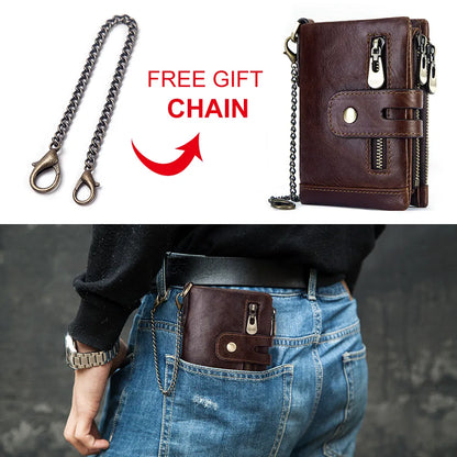 NEW Brand Small Mini Card Holder Leather Men Wallet