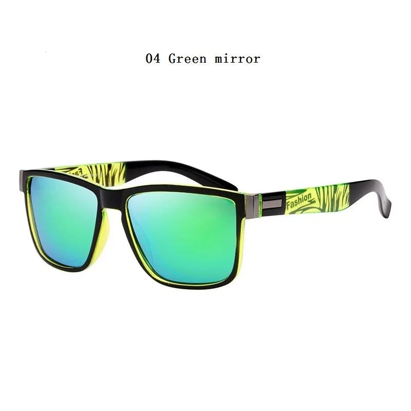 Unisex Designer Driving Square Sport Sunglasses