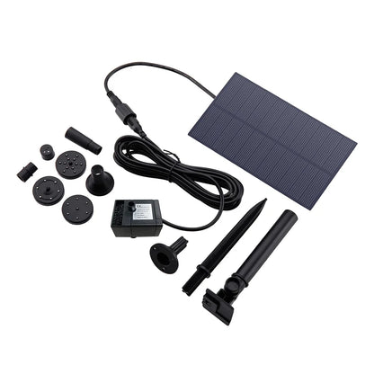 Garden Decoration Water Fountain Solar Power Panel