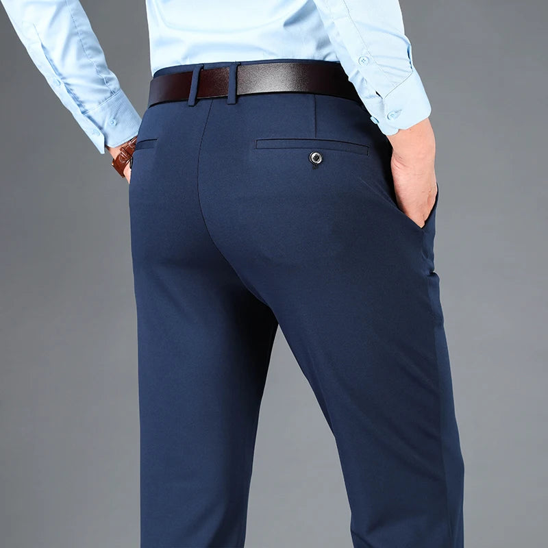 10XL Übergroße Business Casual Slim Fit Herrenhose