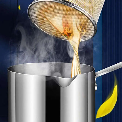 Stainless Steel Deep Fryer Strainer Pot