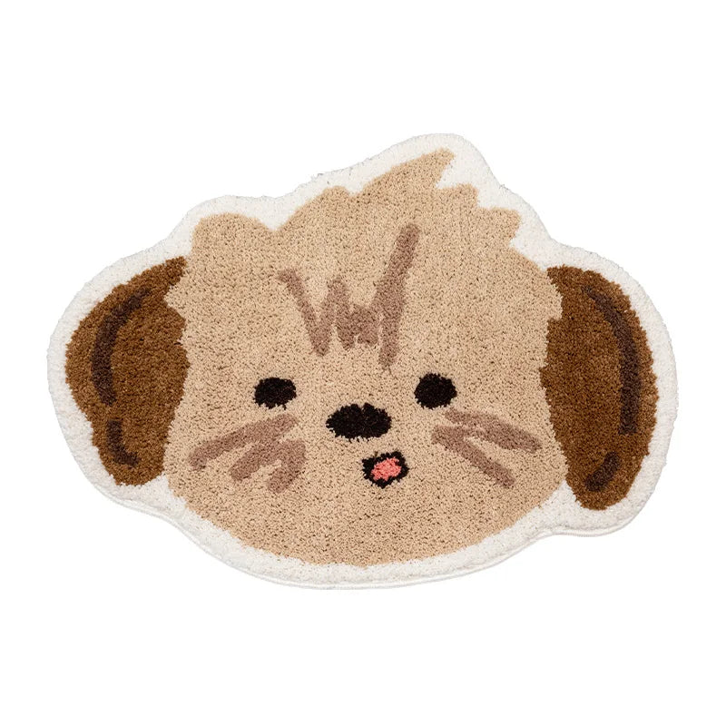Non-slip Cute Animal Bath Rug Mat