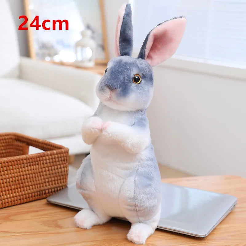 Realistic Interactive Plush Bunny Rabbit Toy