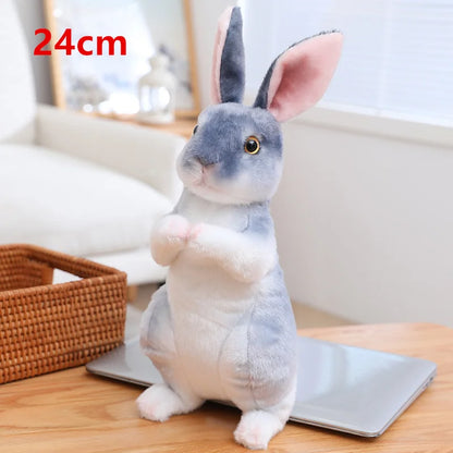 Realistic Interactive Plush Bunny Rabbit Toy