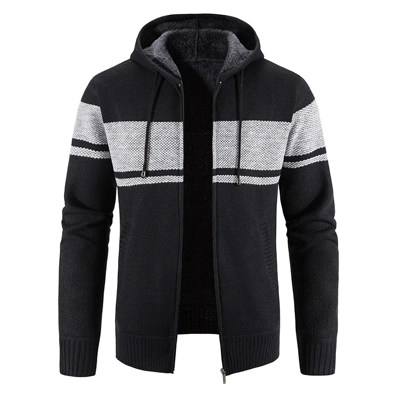 Veste à capuche de baseball slim fit pour homme
