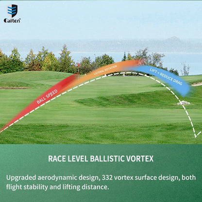 12pcs Double Layer Extreme Range Golf Ball