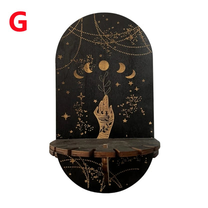 Wandbehangregal Boho Home Decor – Regale an der Wand Holzdekoration