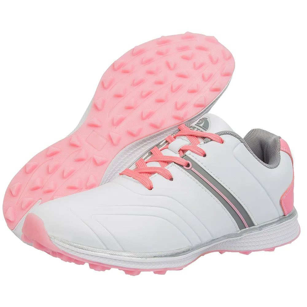 Leichte wasserdichte Golf-Sneaker für Damen