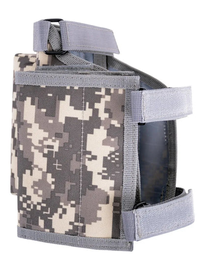 Camo Tactical Rifle Cheek Rest - Adjustable Ammo Holder Pouch