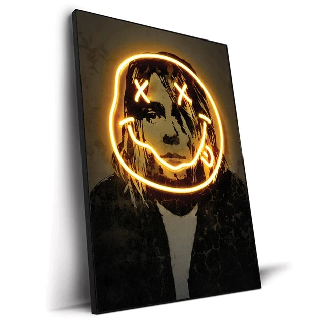 Hip Hop Singers Abstract Wall Art Paintings