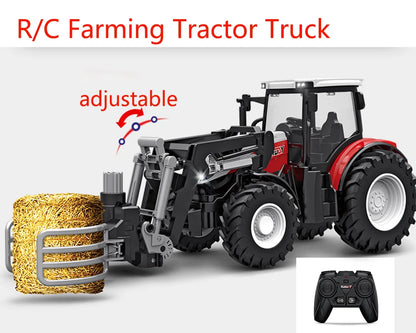 Remote Control Farming Truck - Simulated Tractor Trailer