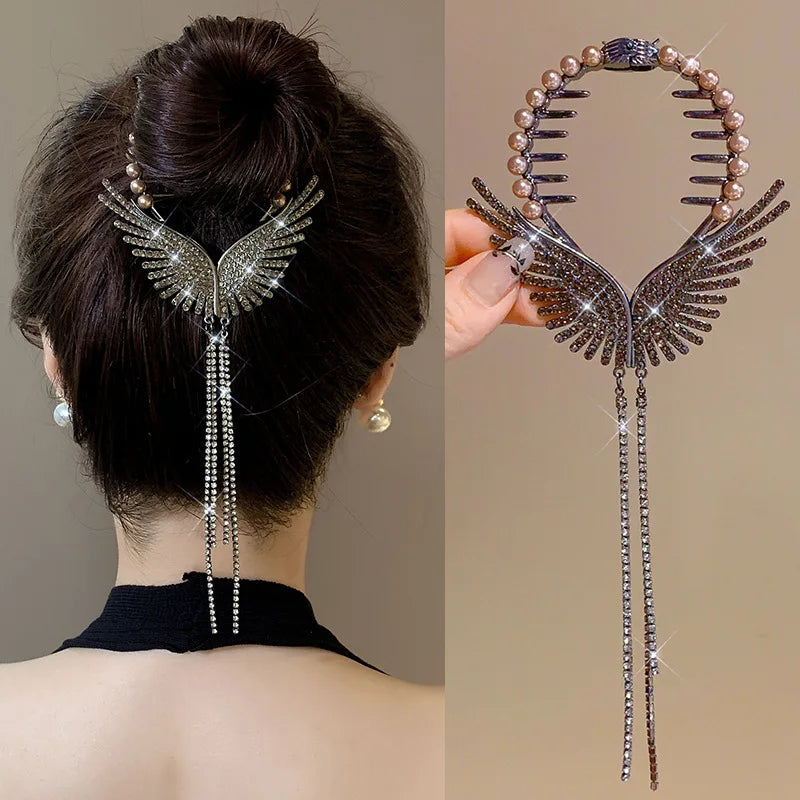 Schmetterlings-Haarspangen – Haarschmuck mit Schnalle