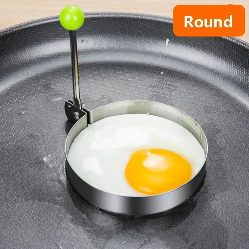 Non Stick Pancake Omelette Mold-Stainless Steel Egg Rings
