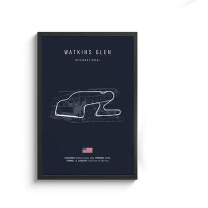 Monaco F1 Leinwand-Wandkunst, nordische Ästhetik