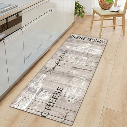 Non-slip Coffee-Themed Floor Mat