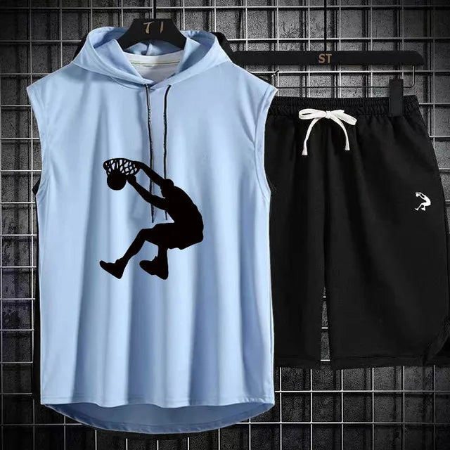 Men's Oversized Sleeveless Tracksuit