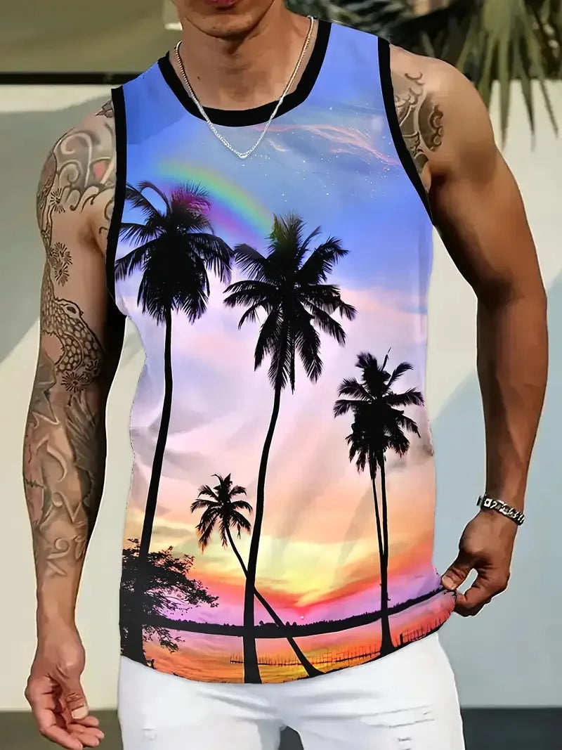 Ärmellose Fitness-Tanktops für Herren
