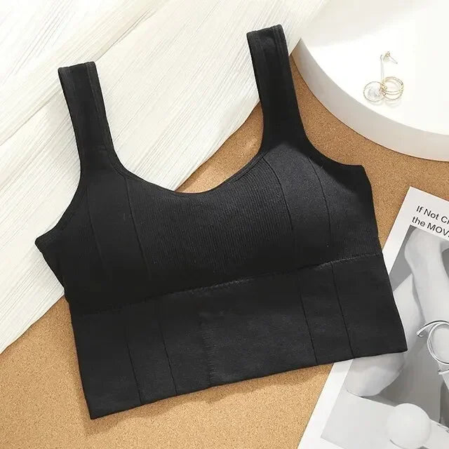 Women's Strapless Sports Bra Back Lingerie Innerwear