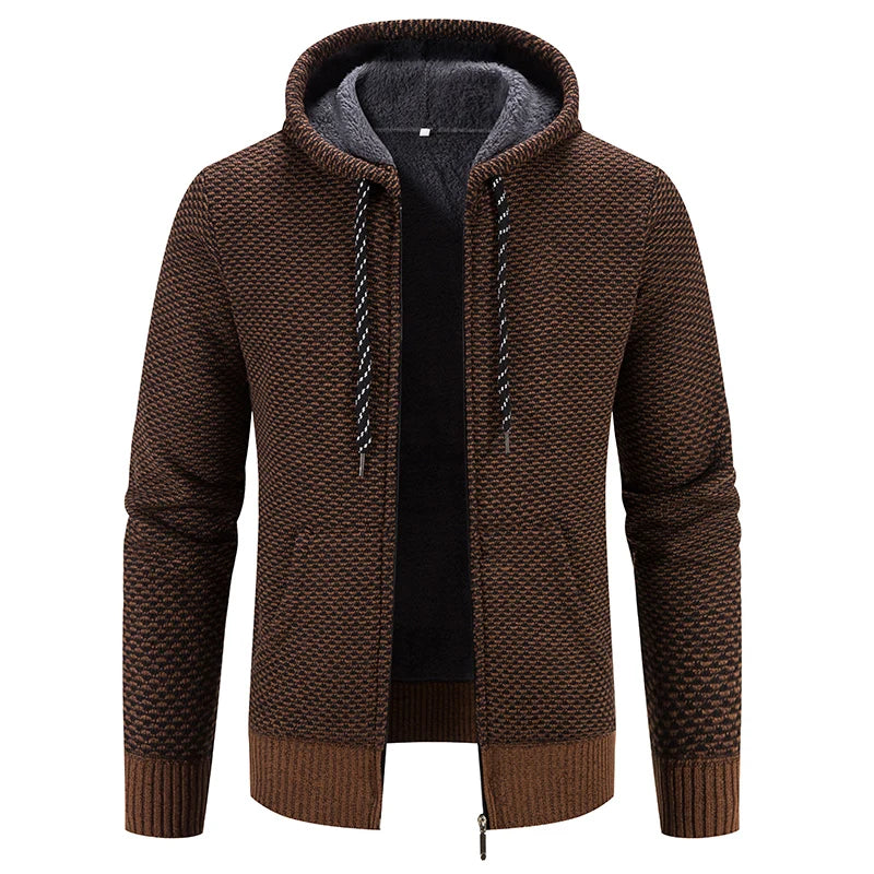 Veste à capuche de baseball slim fit pour homme