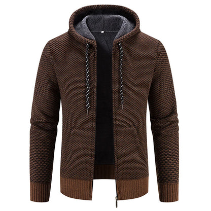 Veste à capuche de baseball slim fit pour homme