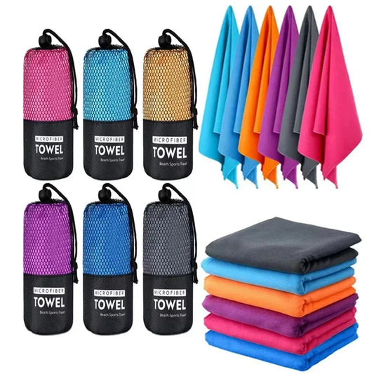 Quick-Drying Microfiber Sports and Beach Towel