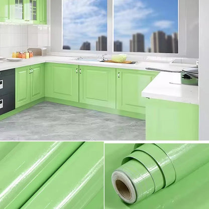 Decorative Wall Paper Furniture Renovation Stickers Kitchen Cabinet Waterproof Wallpaper.