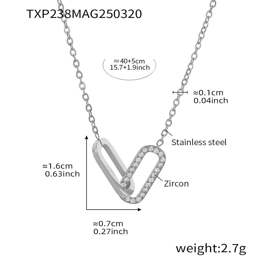 Collier à épingles en argent sterling, bijoux fins en or