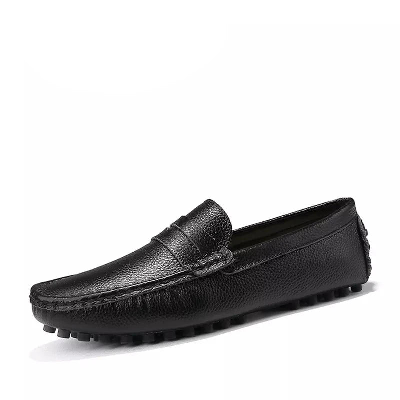 Hochwertige Leder-Loafer für Herren in großen Größen