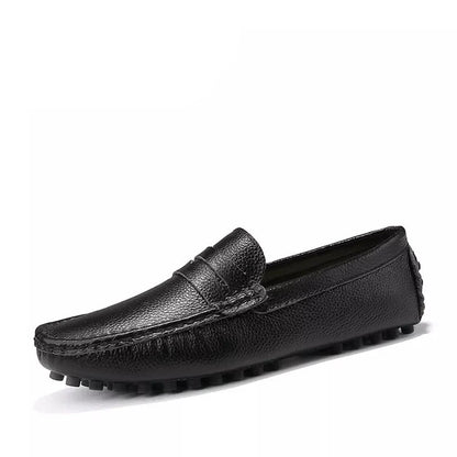 Mocassins en cuir pour hommes de grande taille de haute qualité