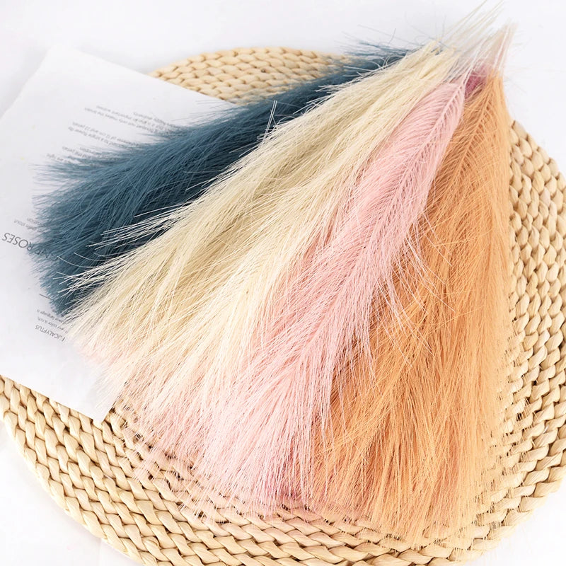 Bouquet d'herbe de pampa moelleux pour décoration DIY