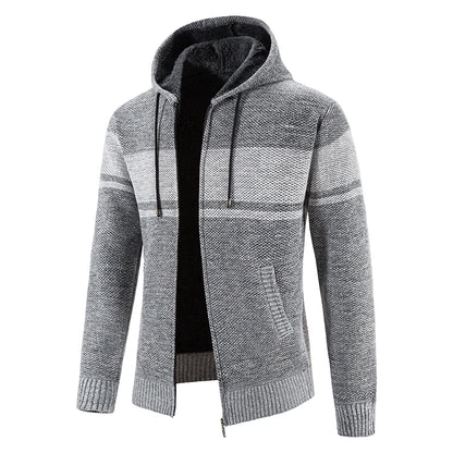 Veste à capuche de baseball slim fit pour homme