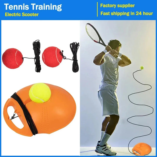 Solo Tennis Trainer Rebound Ball – Heavy Duty Self-Return Tennis Practice Tool