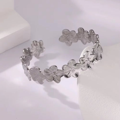 316L Edelstahl Goldringe für Damen