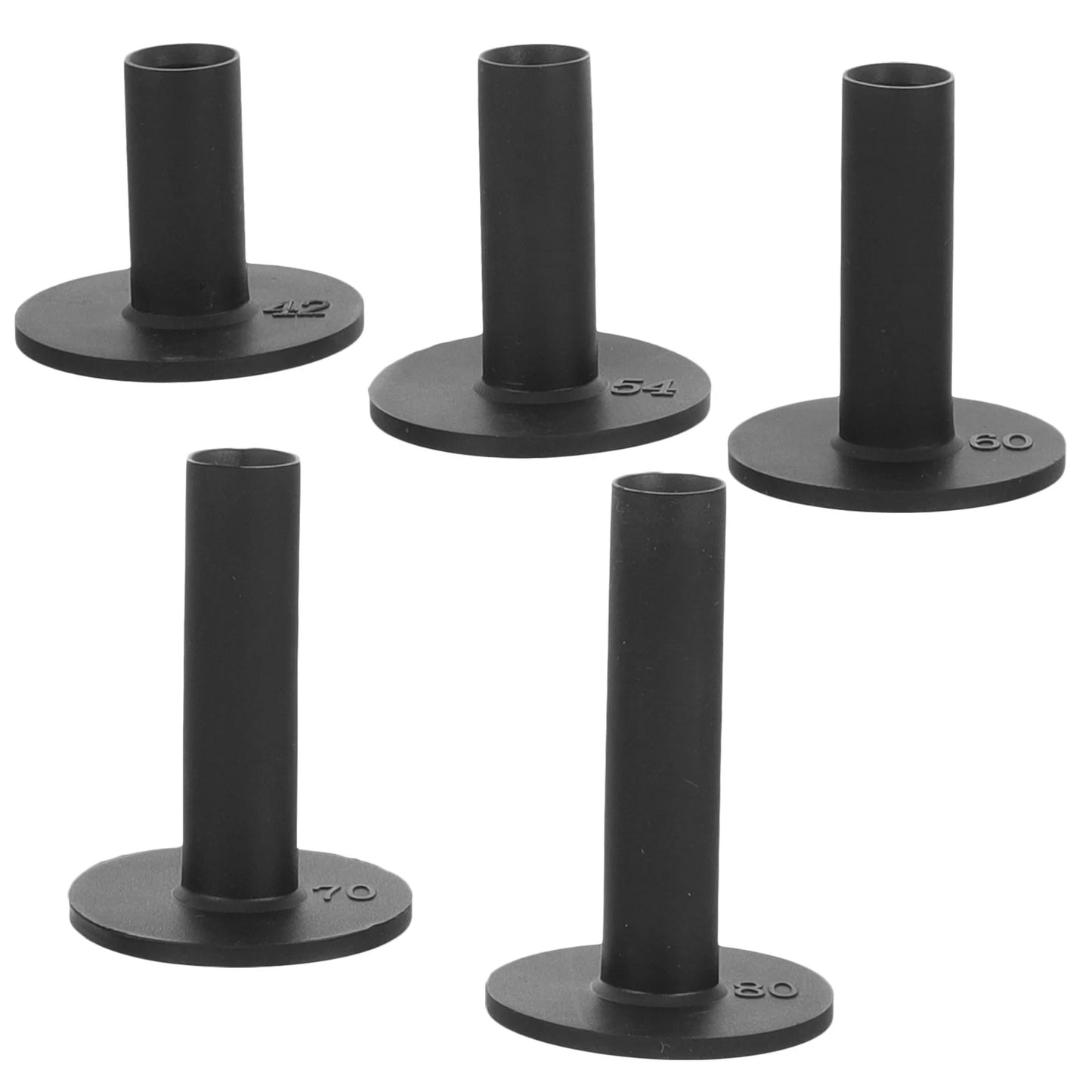 Lot de 5 tees de golf flexibles en silicone