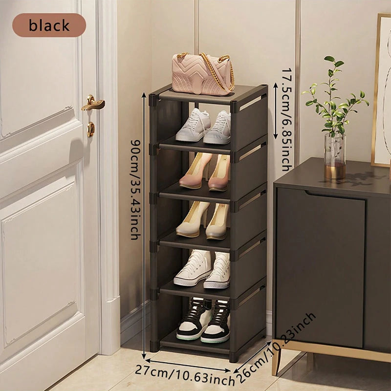 Mehrschichtiger, staubdichter Schuhschrank-Organizer