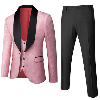 3-Piece Men's Wedding Suit